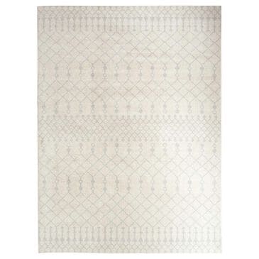 Nourison Astra Machine Washable 9" x 12" Ivory Area Rug, , large
