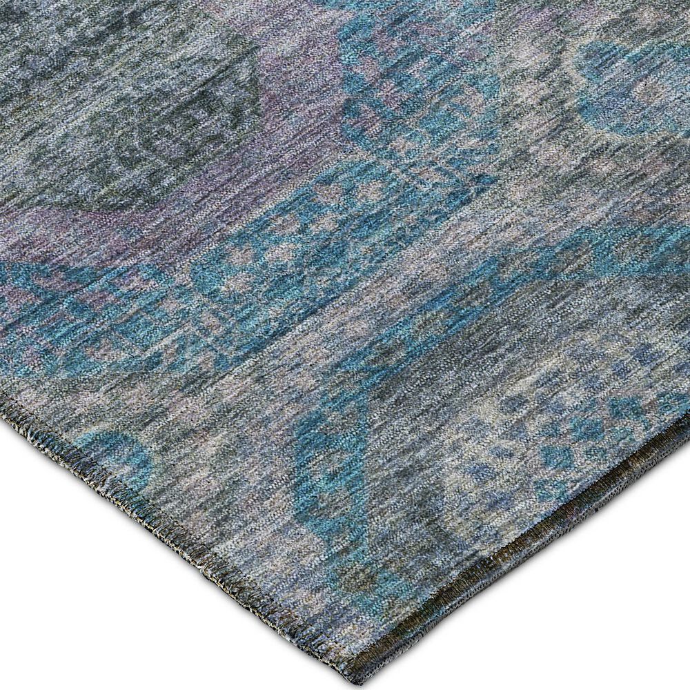 Dalyn Rug Company Karaj KJ6 3&#39; x 5&#39; Blue Indoor/Outdoor Area Rug, , large