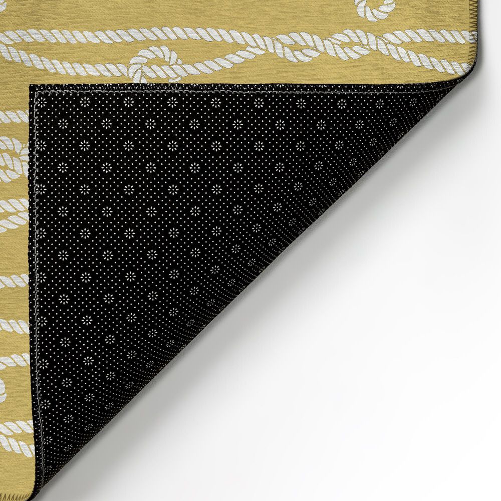 Dalyn Rug Company Harbor 9&#39; x 12&#39; Gold Indoor/Outdoor Area Rug, , large