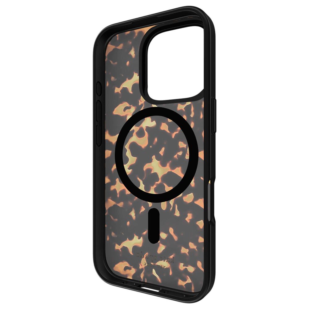 Kate Spade Protective MagSafe Case for Apple iPhone 16 Pro in Tortoise, , large