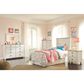 Ashley Willowton Twin Panel Headboard in Whitewash, , large
