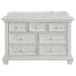 Oxford Baby Weston 7 Drawer Dresser and Changer Top in Vintage White, , large