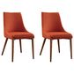 Valor Living Palmer Side Chair with Tangerine Cushion (Set of 2), , large