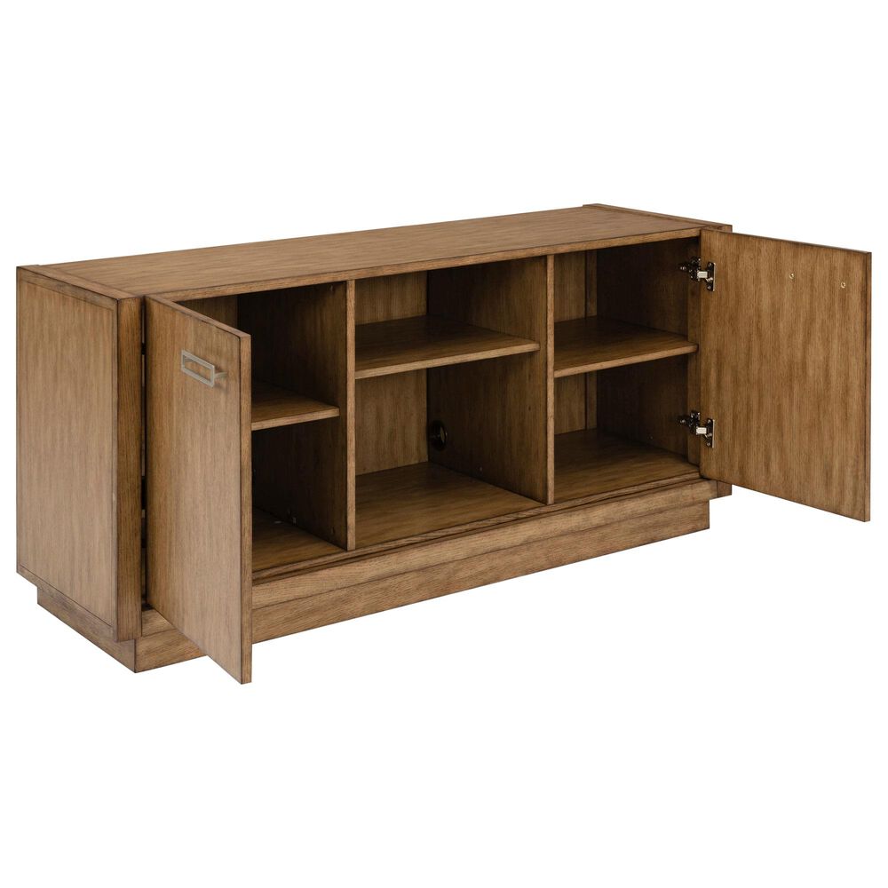 Homestyles Big Sur 56&quot; Entertainment Center in Oak, , large