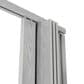 Rta Products Llc Loft Series 48" Premium Double Walled PVC Foldable Accordion Doors in Grey, , large