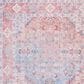 Safavieh Serapi Bohemian 2" x 9" Rust and Blue Runner, , large