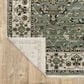 Oriental Weavers Keira KEI07 Blue and Green 6"7" x 9"6" Area Rug, , large
