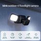 Blink Outdoor 2K+ Floodlight Camera with Sync Module Core in Black, , large