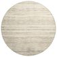 Dalyn Rug Company Brisbane Striped 8" Round Linen Area Rug, , large