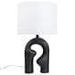 Creative Coop Sydney Abstract Table Lamp in Black, , large