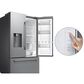 Samsung Bespoke AI 29 Cu. Ft. French Door Refrigerator with Zero Clearance Fit and Dual Auto Ice Maker in Fingerprint Resistant Stainless Steel, , large