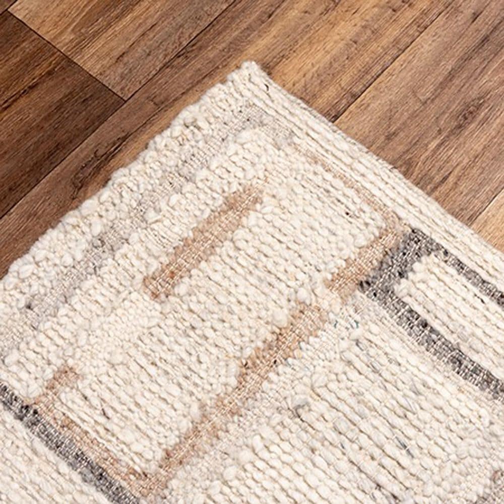 RIZZY Nova 5&#39; x 7&#39;6&quot; Ivory and Multicolor Area Rug, , large
