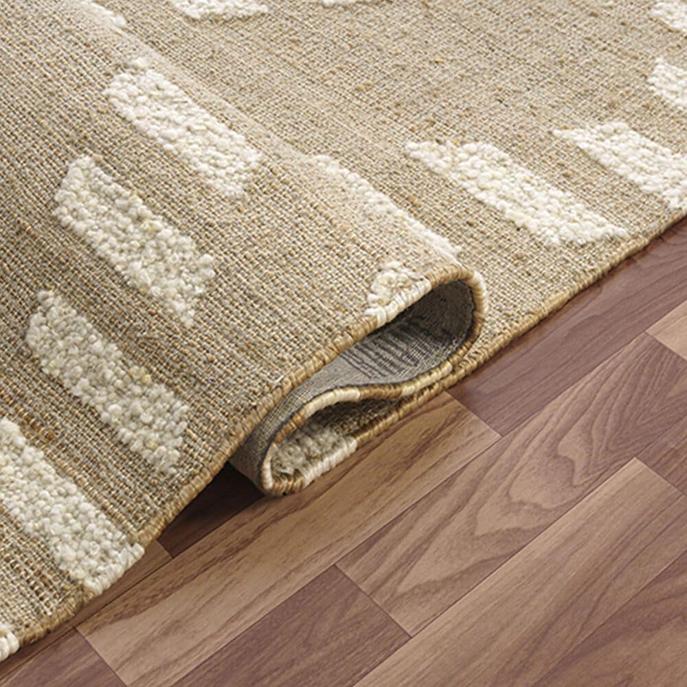 L&amp;R Resources Geoblend Southwestern 5&#39; x 7&#39;9&quot; Natural and Ivory Area Rug, , large
