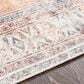 Surya Amelie 2"7" x 7"10" Camel, Wheat, Ivory, Saffron, Orange and Blue Runner, , large