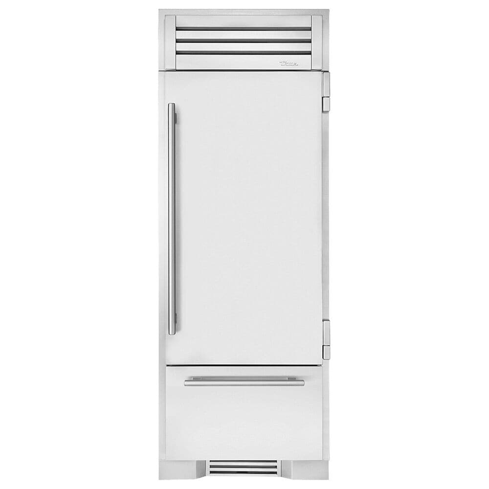 True Residential 17.7 Cu. Ft. Bottom Freezer Refrigerator with Right Hinge and Solid Door in Stainless Steel, , large