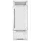 True Residential 17.7 Cu. Ft. Bottom Freezer Refrigerator with Right Hinge and Solid Door in Stainless Steel, , large