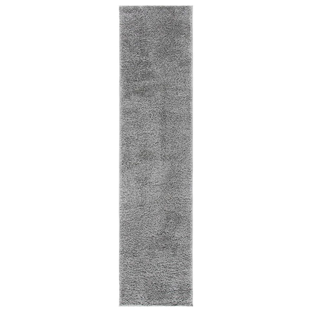 Safavieh August Shag AUG522G 2" x 8" Grey Runner, , large