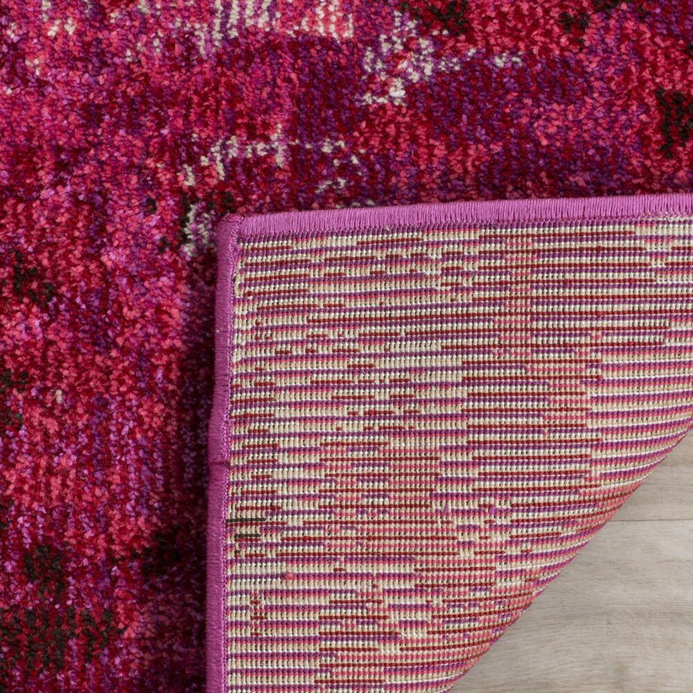 Safavieh Monaco MNC225F-4 4&#39; x 5&#39;7&quot; Fuchsia Area Rug, , large