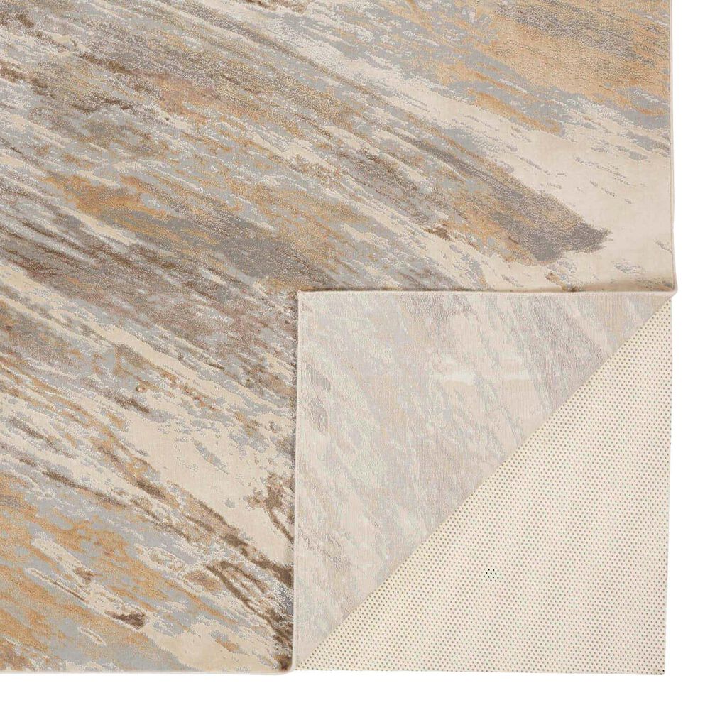 Feizy Parker 3&#39;9&quot; x 5&#39;7&quot; Beige and Blue Area Rug, , large