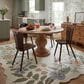 Rifle Paper Co Crafted by Cloth and Company Silhouette 2"3" x 3"9" Cream Area Rug, , large