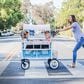 Wonderfold Volkswagen 4-Seater Stroller Wagon in Bondi Blue, , large