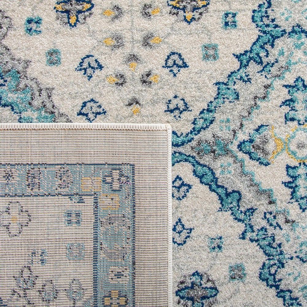 Safavieh Evoke EVK224C 10&#39; x 14&#39; Ivory and Light Blue Area Rug, , large