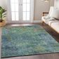 Dalyn Rug Company Trevi TV9 10" x 14" Blue Area Rug, , large