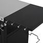 HOMLUX 45" Outdoor Kitchen Island in Black and Stainless Steel, , large