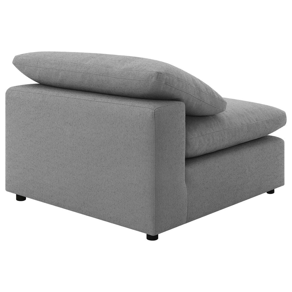 Coaster Raleigh Armless Chair in Grey, , large