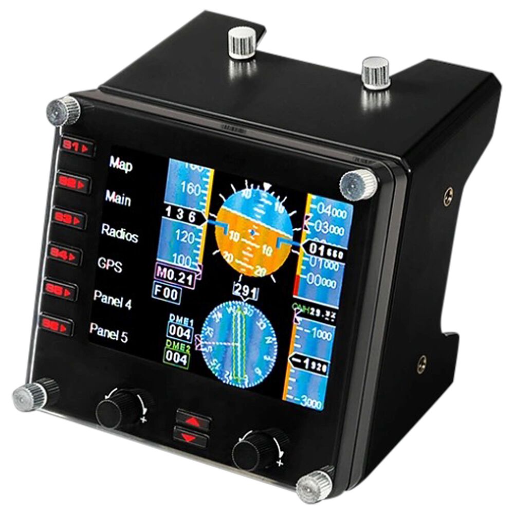 Logitech Saitek Pro Flight Instrument Panel for PC in Black, , large