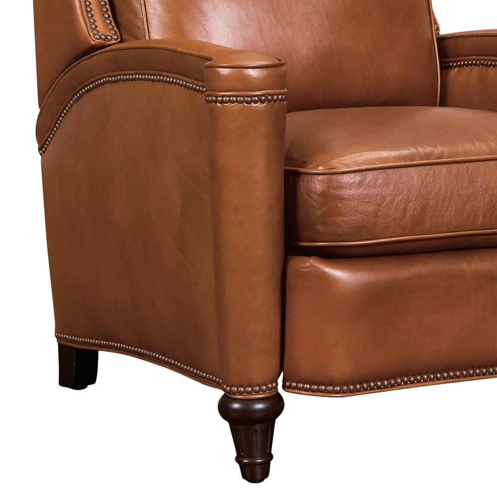 Hooker Furniture Rylea Manual Push Back Recliner in Valencia Toro, , large