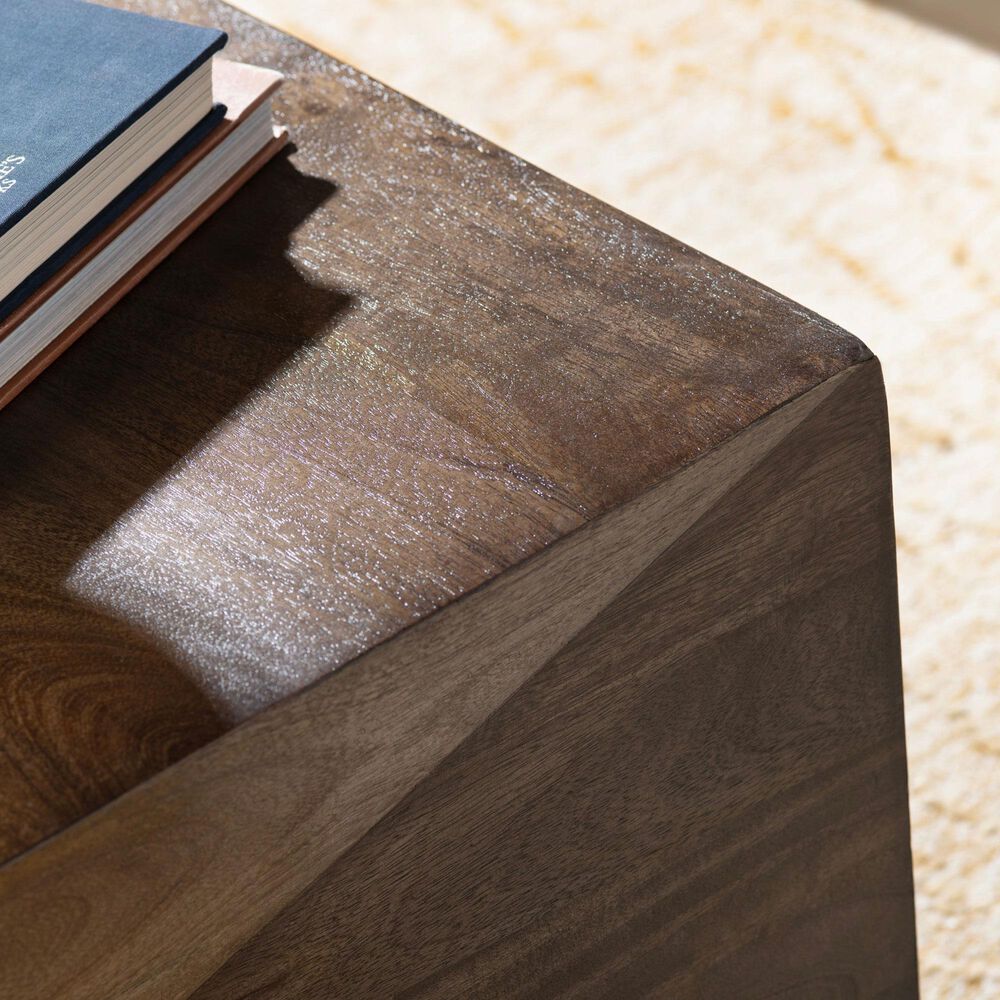Crestview Collection Atticus End Table in Brown, , large