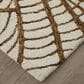 Feizy Wallace WAL8A44F Brown 5" x 8" Area Rug, , large