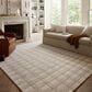 Chris Loves Julia x Loloi Polly 7"9" x 9"9" Cream and Sand Area Rug, , large