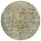 Dalyn Rug Company Karaj KJ1 8" Round Aloe Indoor/Outdoor Area Rug, , large