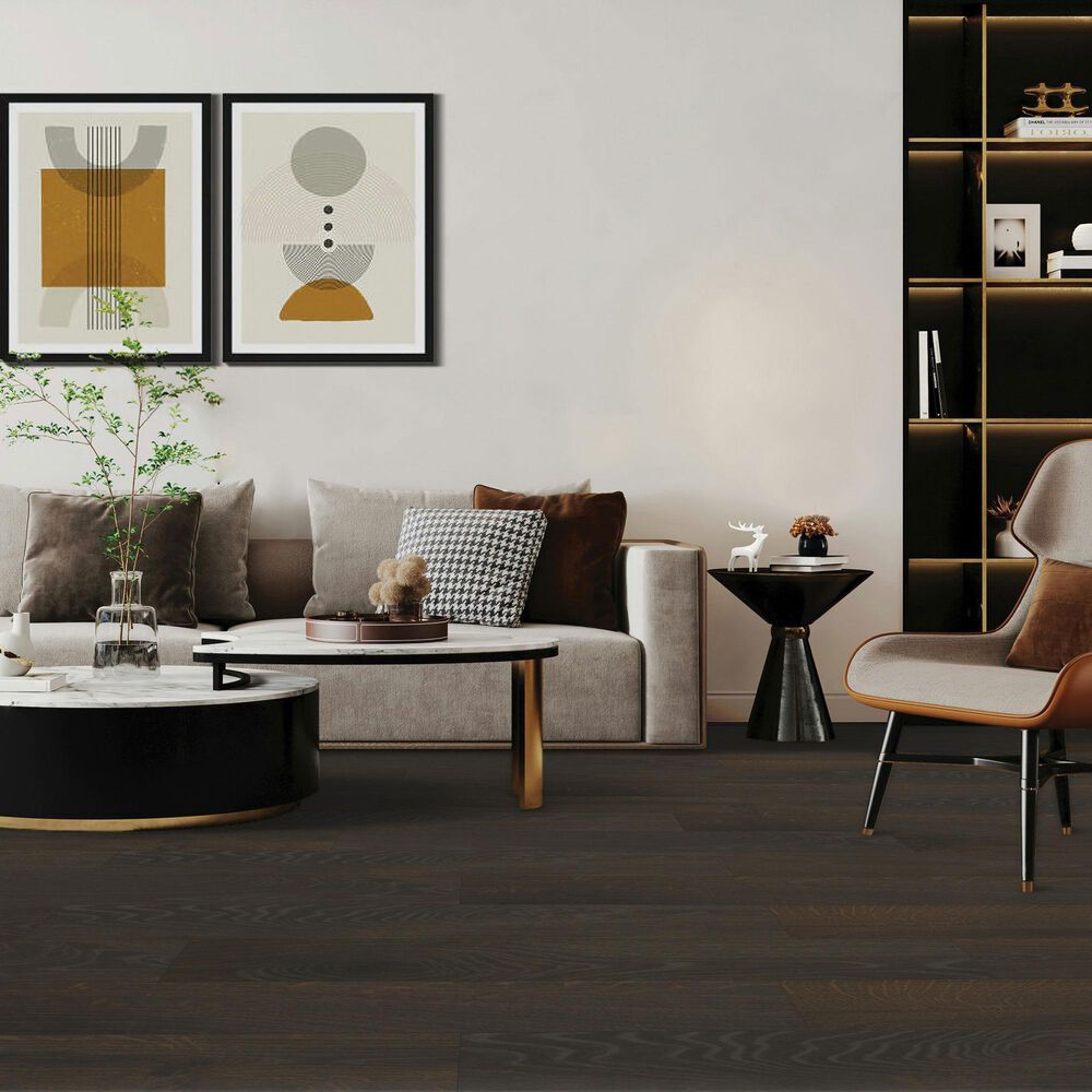 Mohawk Ellenwood Forest Brown Oak 7.5&quot; x 54&quot; Luxury Vinyl Plank, , large