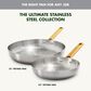 Green Pan Reserve 2-Piece Frypan Set in Stainless Steel, , large