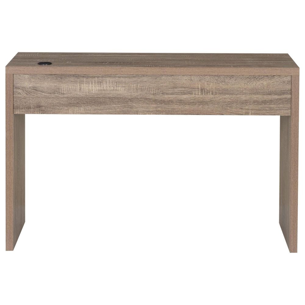 Linon Home Decor Tracey 2-Drawer Parson Desk in Grey Wash, , large