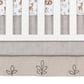 Lambs and Ivy Animals 4-Piece Nursery Crib Bedding Set in Beige, , large