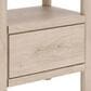 Ashley Cadmori Full Platform Bed and Nightstand, , large