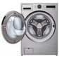 LG 4.5 Cu. Ft. Ultra Large Capacity Front Load Washer in Graphite Steel, , large