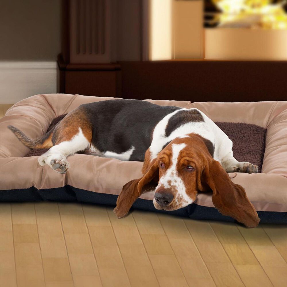 Timberlake Plush Cozy Extra Large Pet Crate Dog Pet Bed, , large