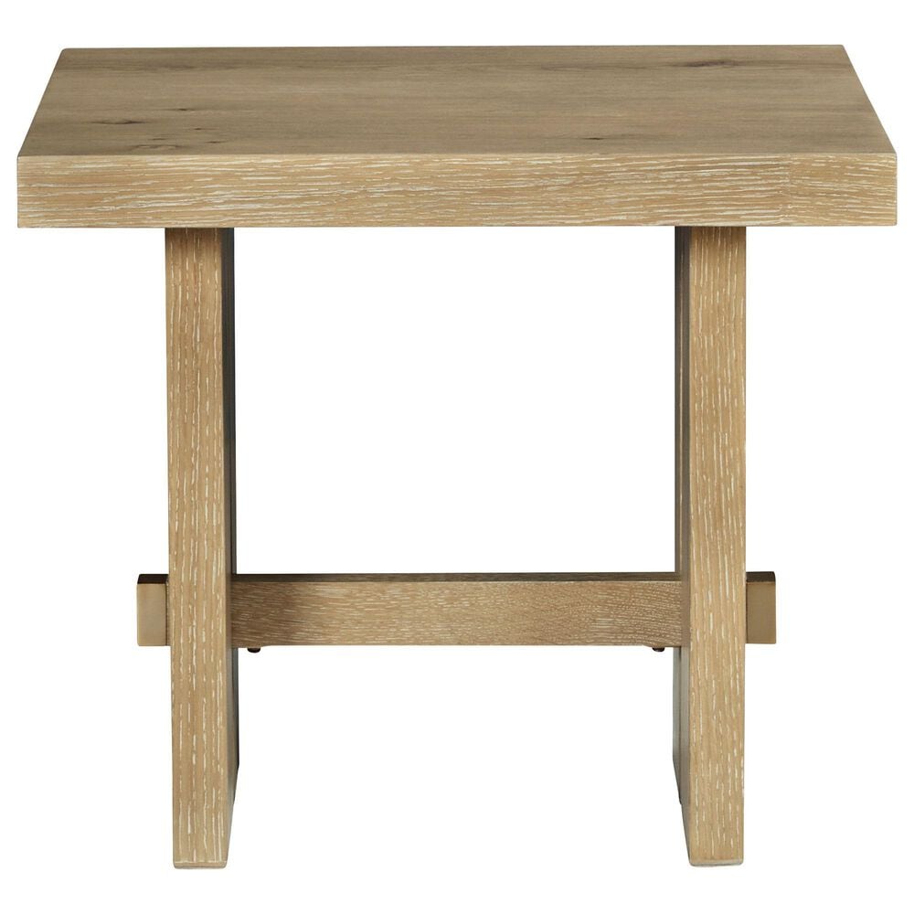Ashley Crendlin End Table in Light Brown, , large
