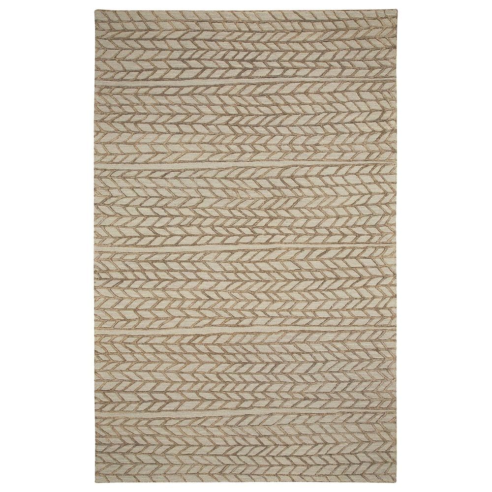 Capel Ancient Arrow 3305-775 2"6" x 8" Stone Bronze Runner, , large
