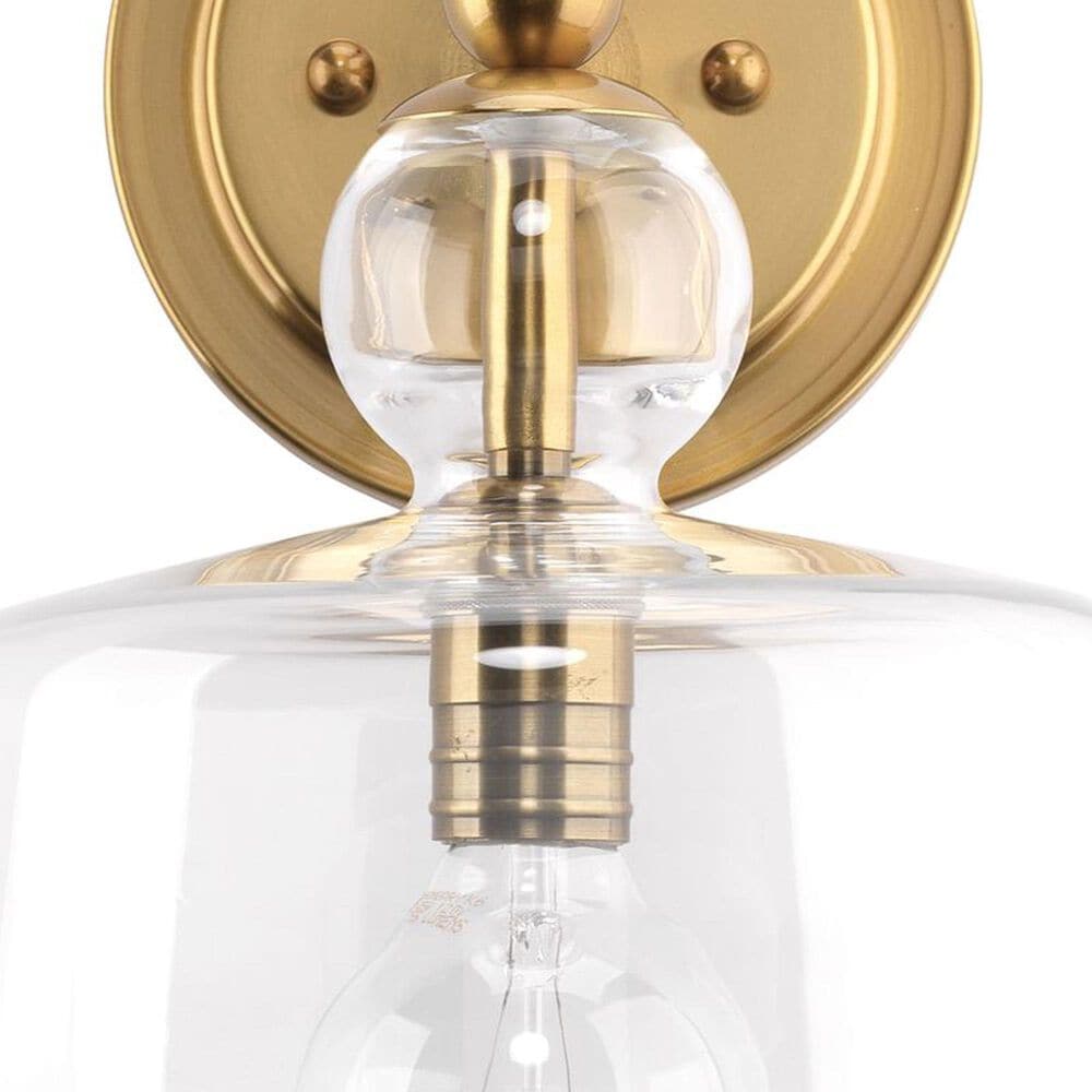 Jamie Young Direct Ship Halden Glass Wall Sconce in Brass, , large