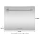 Fisher & Paykel Single Drawer Dishwasher in Stainless Steel, , large