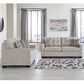 Ashley Mahoney Stationary Sofa and Loveseat Set in Pebble, , large