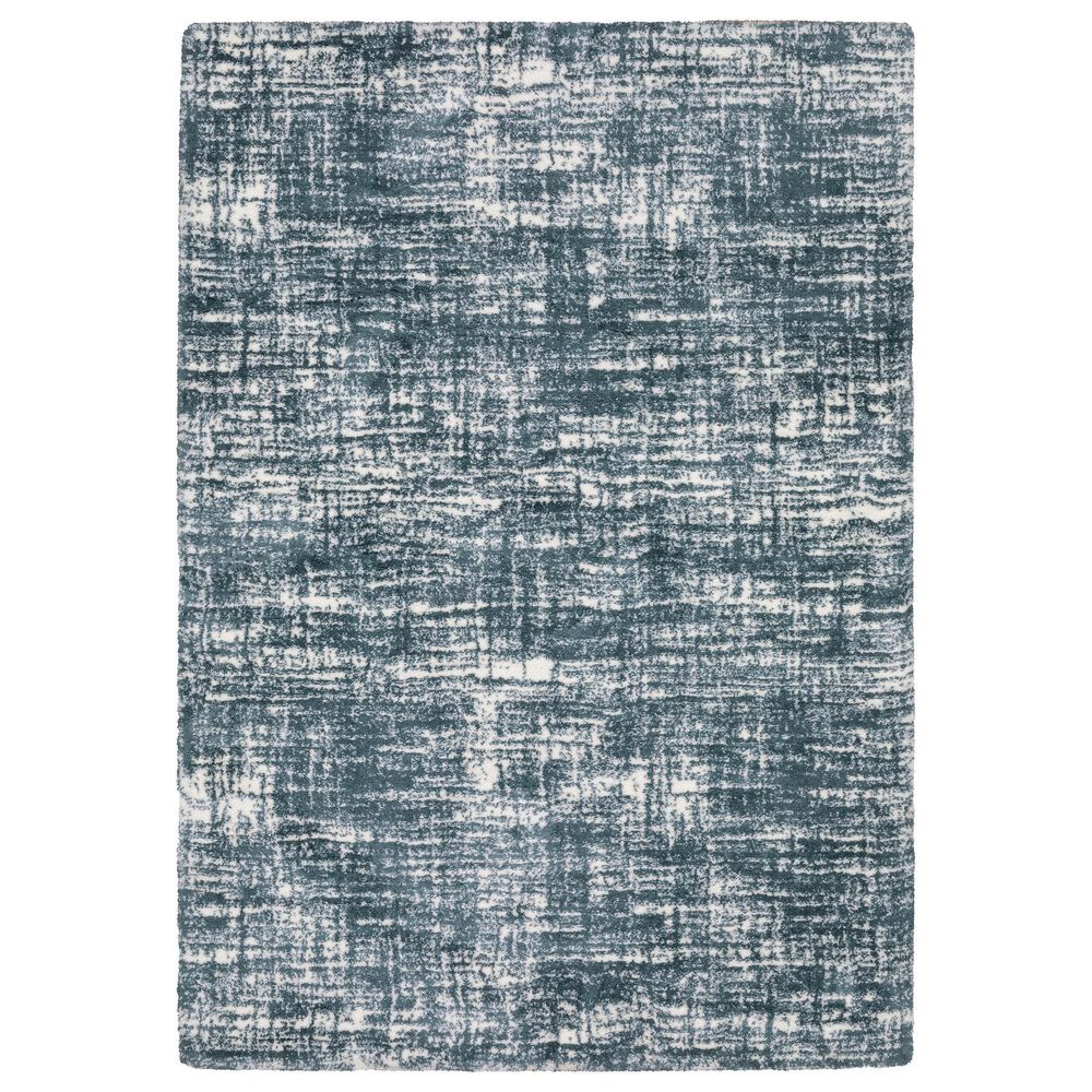 Oriental Weavers Galileo GAL08 Blue and Ivory 6"7" x 9"6" Area Rug, , large