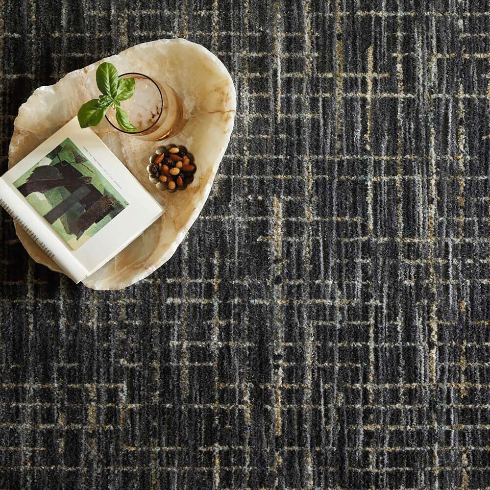 Loloi Soho 9&#39;6&quot; x 13&#39;1&quot; Onyx and Silver Area Rug, , large