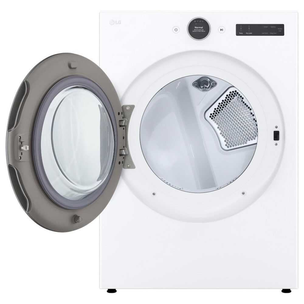 LG 7.4 Cu. Ft. Ultra Large Capacity Electric Dryer with Sensor Dry In White, , large